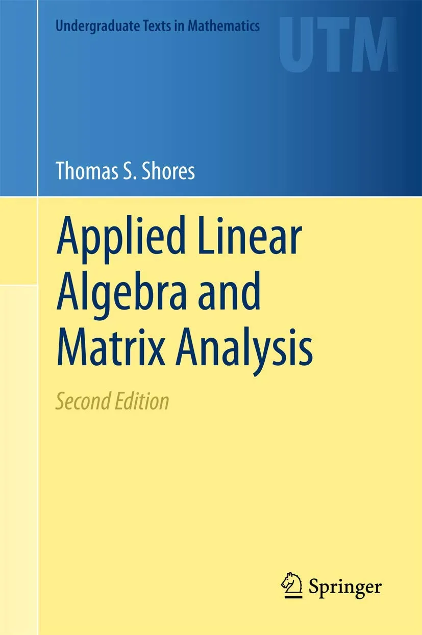 Applied Linear Algebra And Matrix Analysis | 2nd Edition | Hardcover
