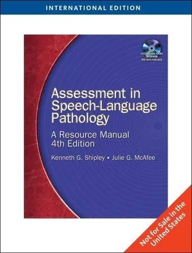 Assessment in Speech Language Pathology A Resource Manual | 4th Edition | Paperback