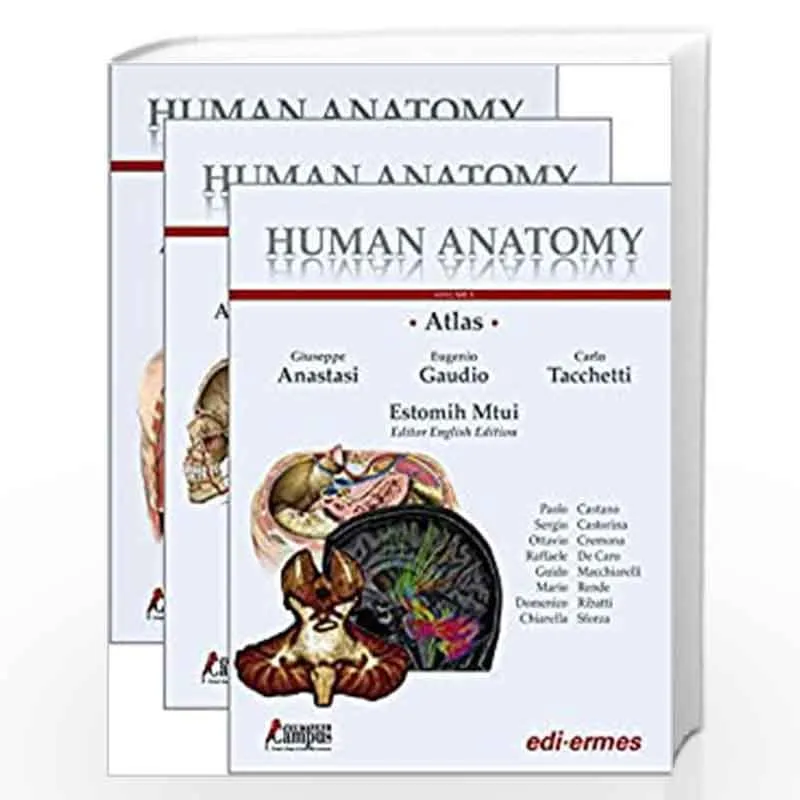Atlas Human Anatomy | 3 Volume Set | Paperback