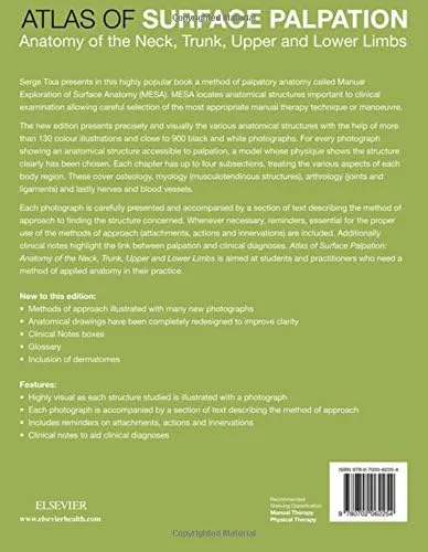 Atlas of Surface Palpation | Third Edition | Paperback