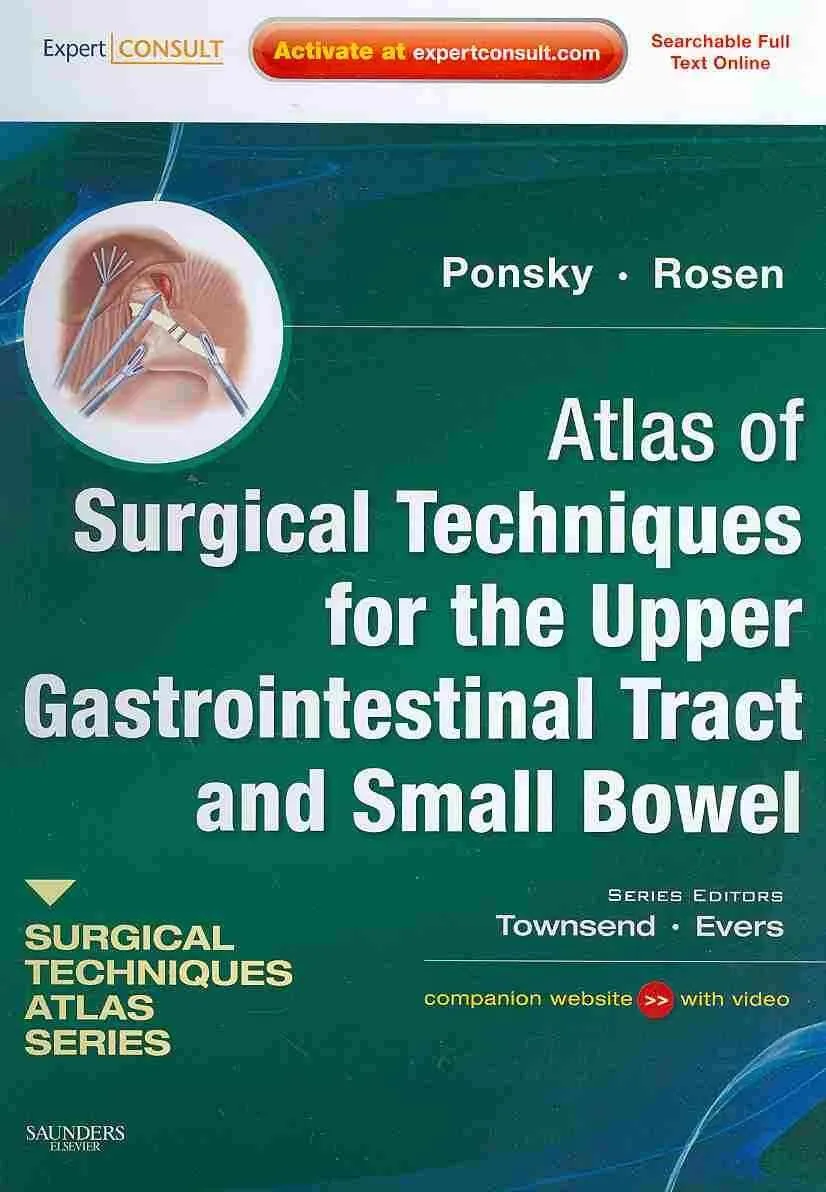 Atlas of Surgical Techniques for the Upper Gastrointestinal Tract and Small Bowel | Hardcover
