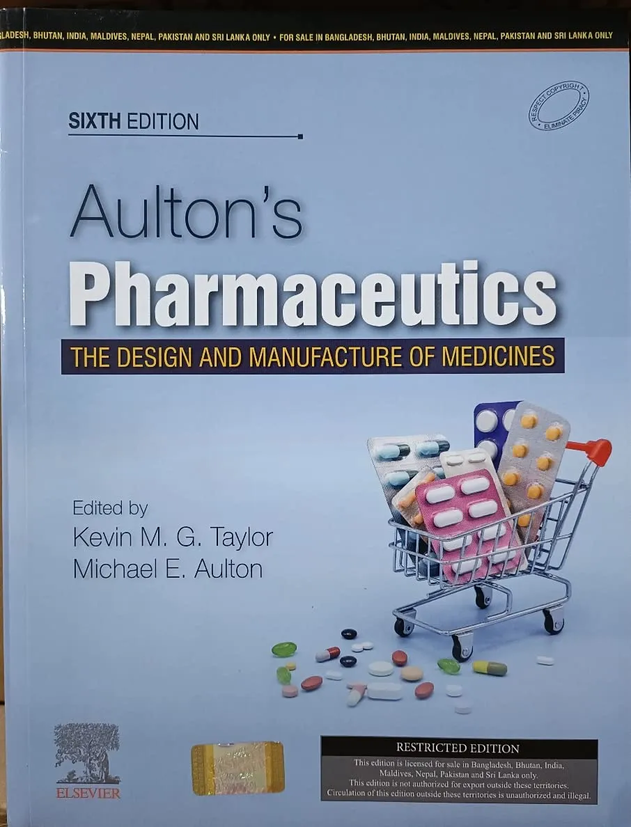 Aultons Pharmaceutics The Design And Manufacture Of Medicines 6th Edition | Paperback