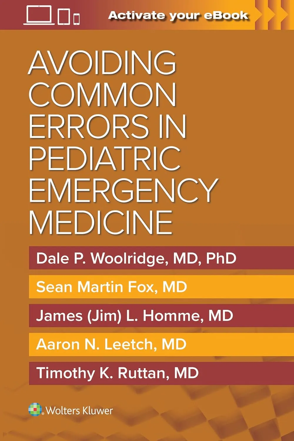 Avoiding Common Errors In Pediatric Emergency Medicine With Access Code | Paperback