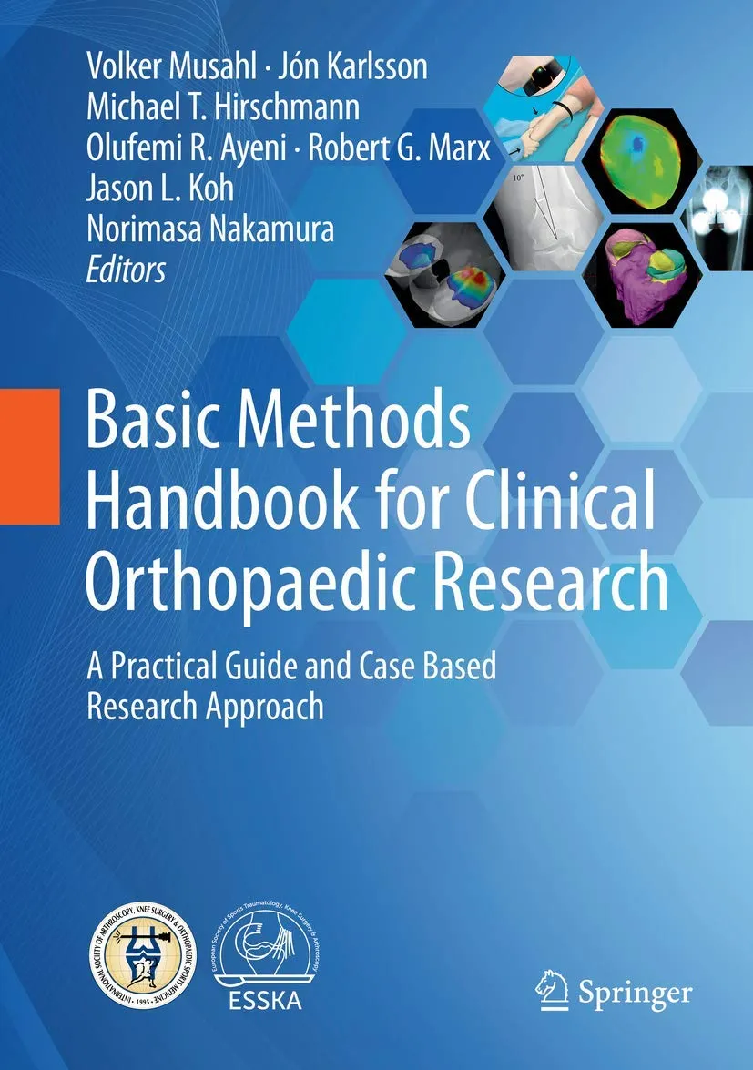 Basic Methods Handbook for clinical Orthopaedic Research | Hardcover
