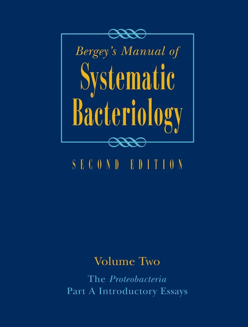 Bergeys Manual Of Systematic Bacteriology | 2nd Edition Vol 2 Part A | Hardcover