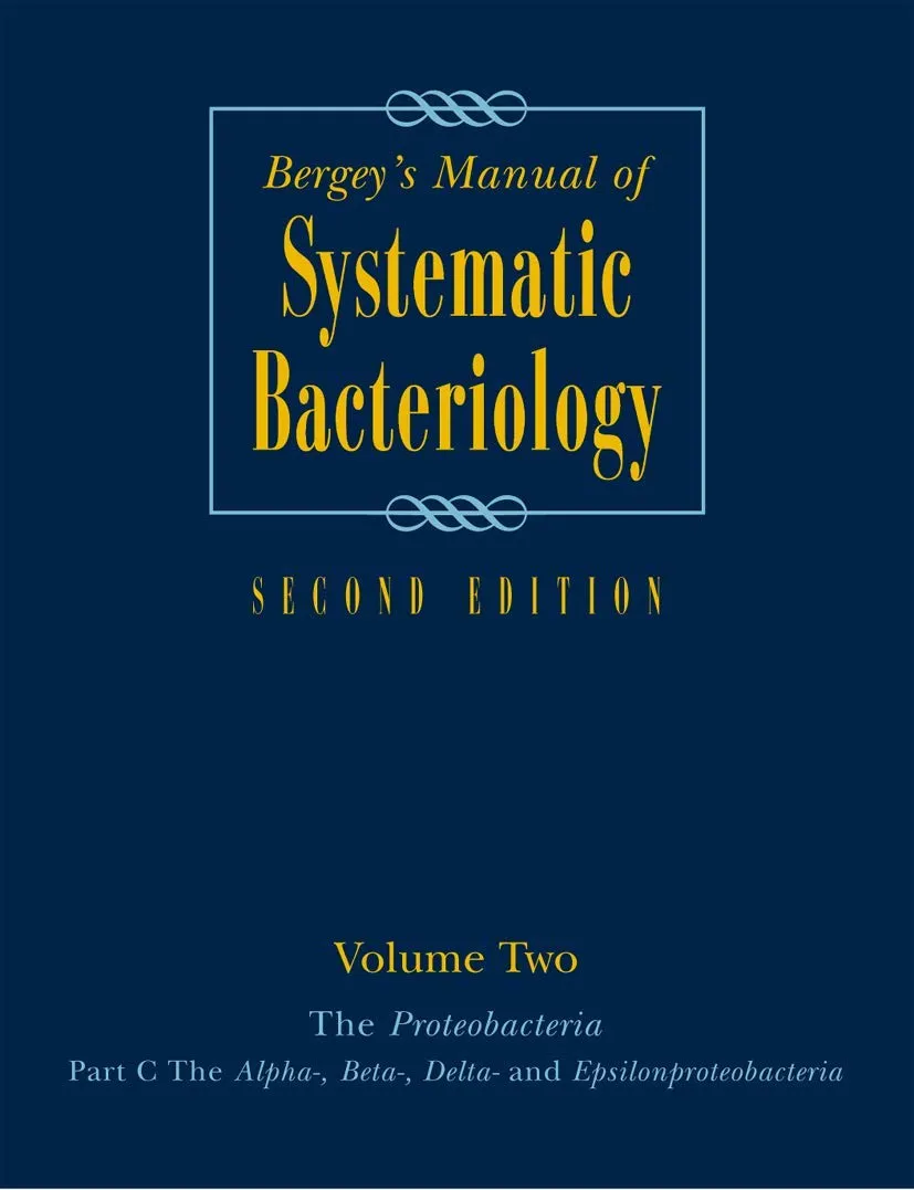 Bergeys Manual Systemmatic Bacterology | 2nd Edition Vol 2 The Proteobacteria Part B The Gammaproteobacteria | Hardcover