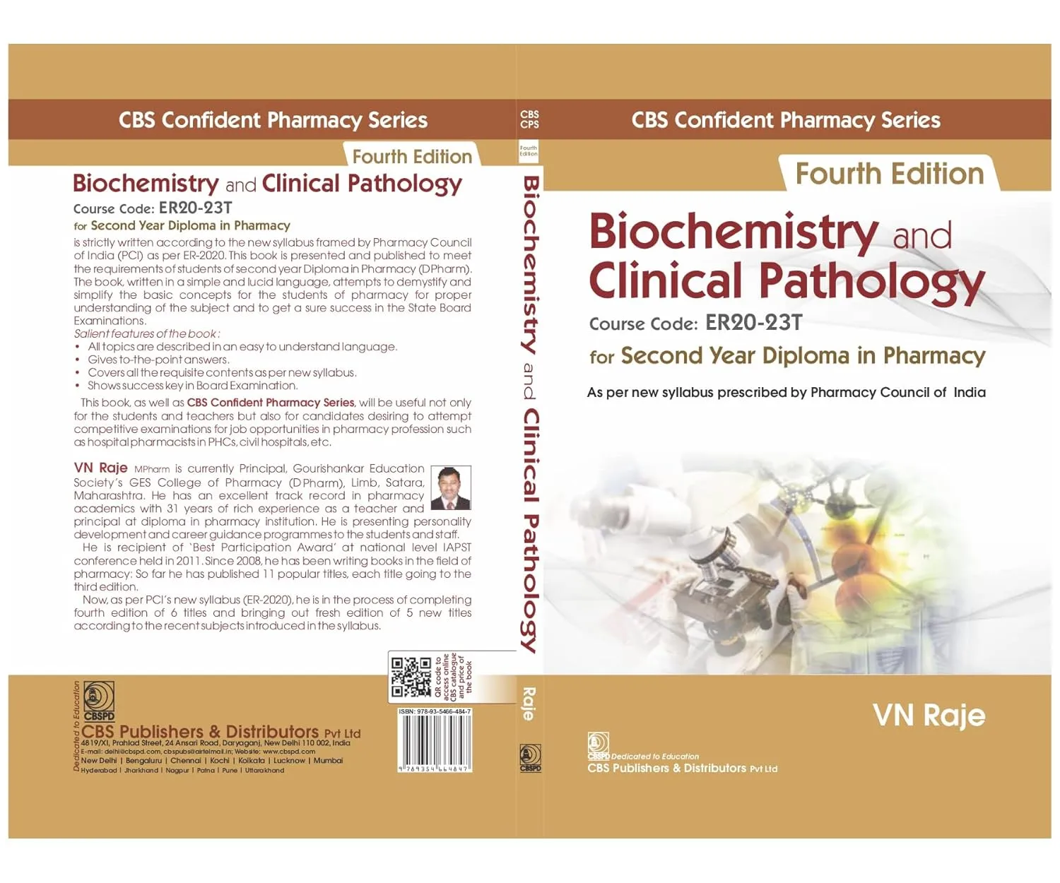 Biochemistry And Clinical Pathology For Second Year Diploma In Pharmacy 4th Edition | Paperback