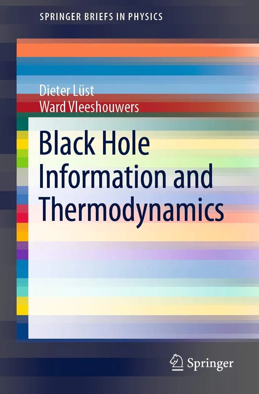 Black Hole Information And Thermodynamics | Paperback