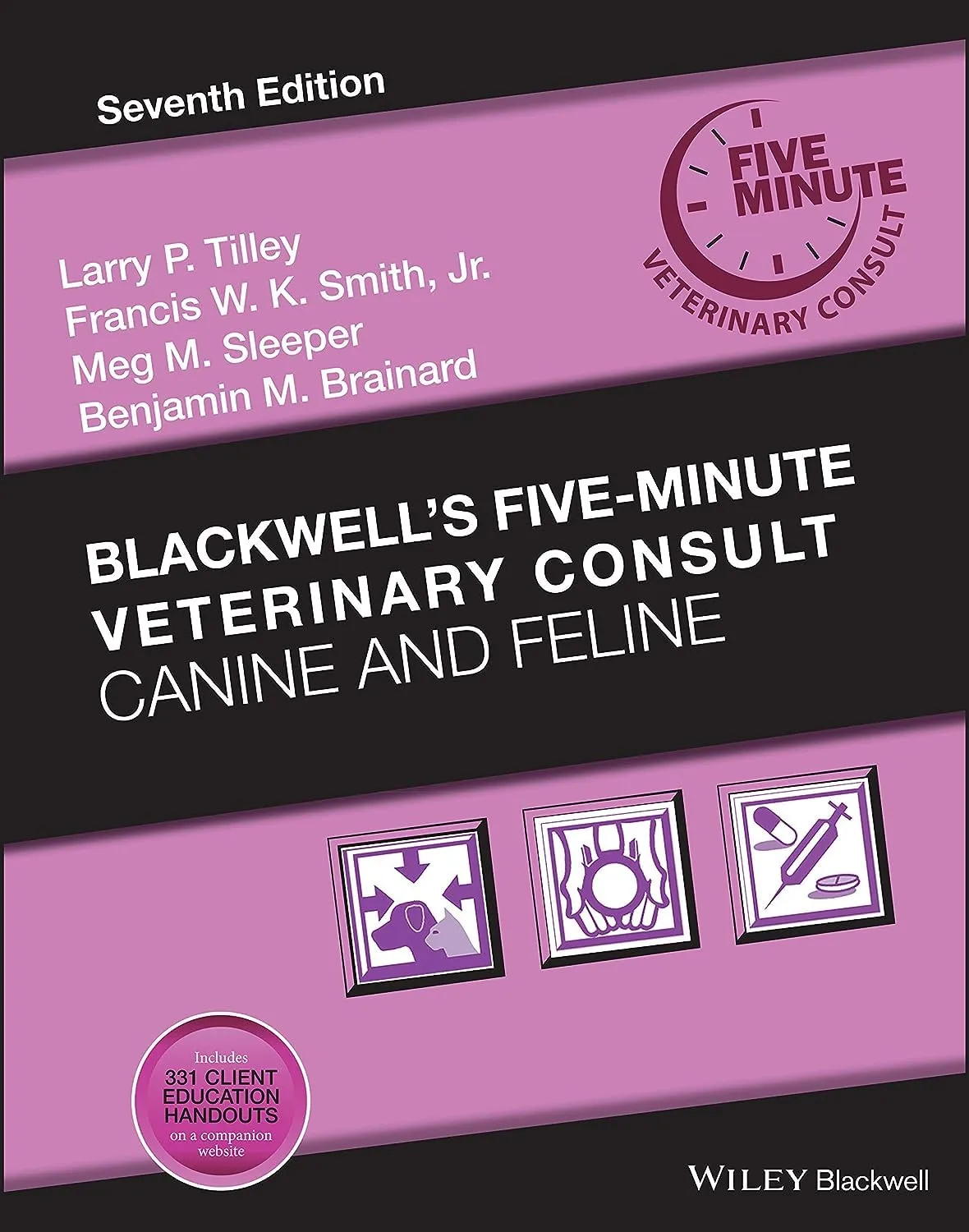 Blackwells Five Minute Veterinary Consult Canine And Feline 7th Edition | Hardcover