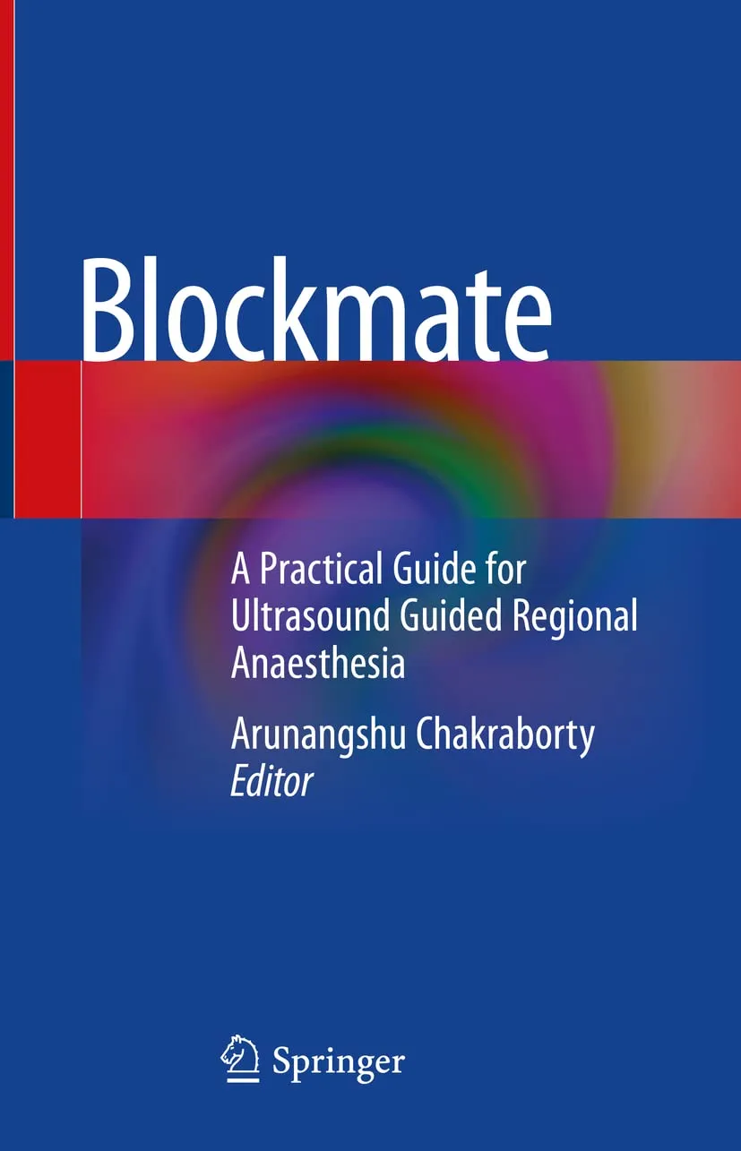 Blockmate A Practical Guide For Ultrasound Guided Regional Anaesthesia | Hardcover