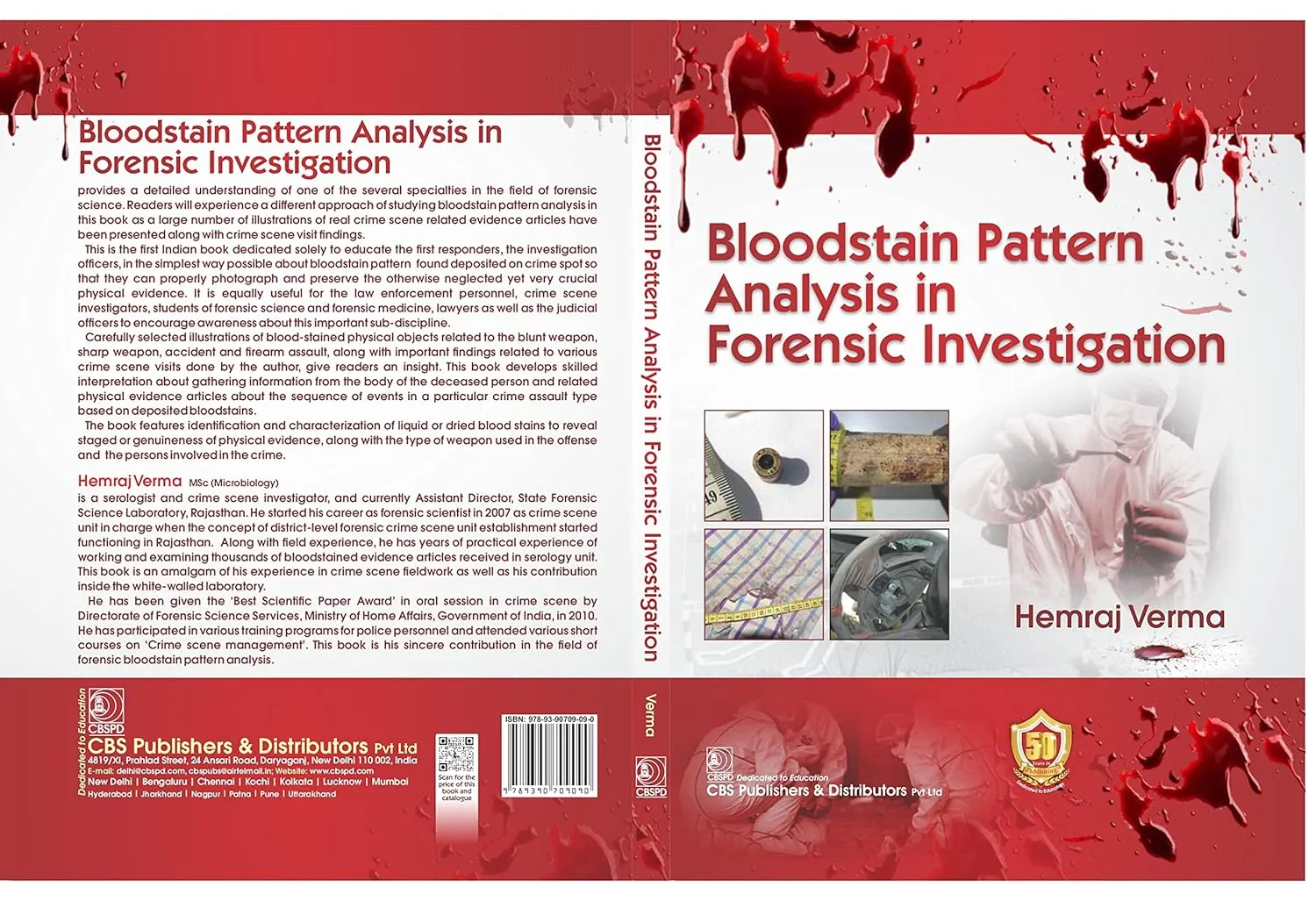 Bloodstain Pattern Analysis In Forensic Investigation (Flexi Cover 2023)
