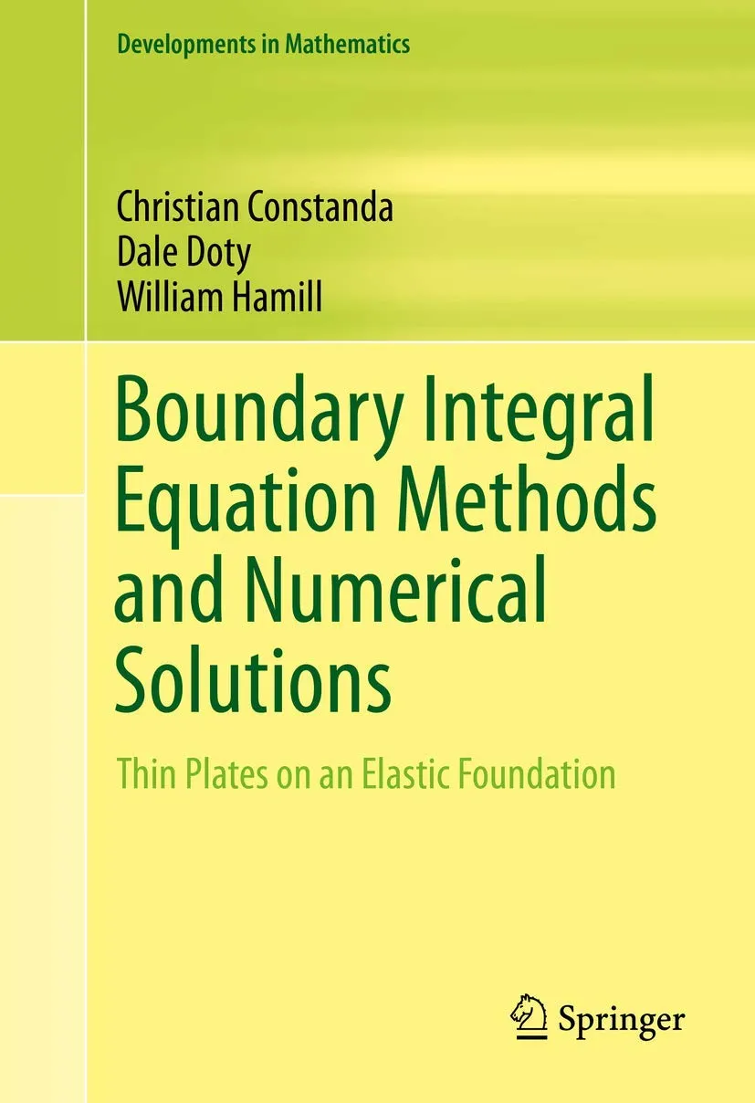 Boundary Integral Equation Methods and Numerical Solutions | Hardcover