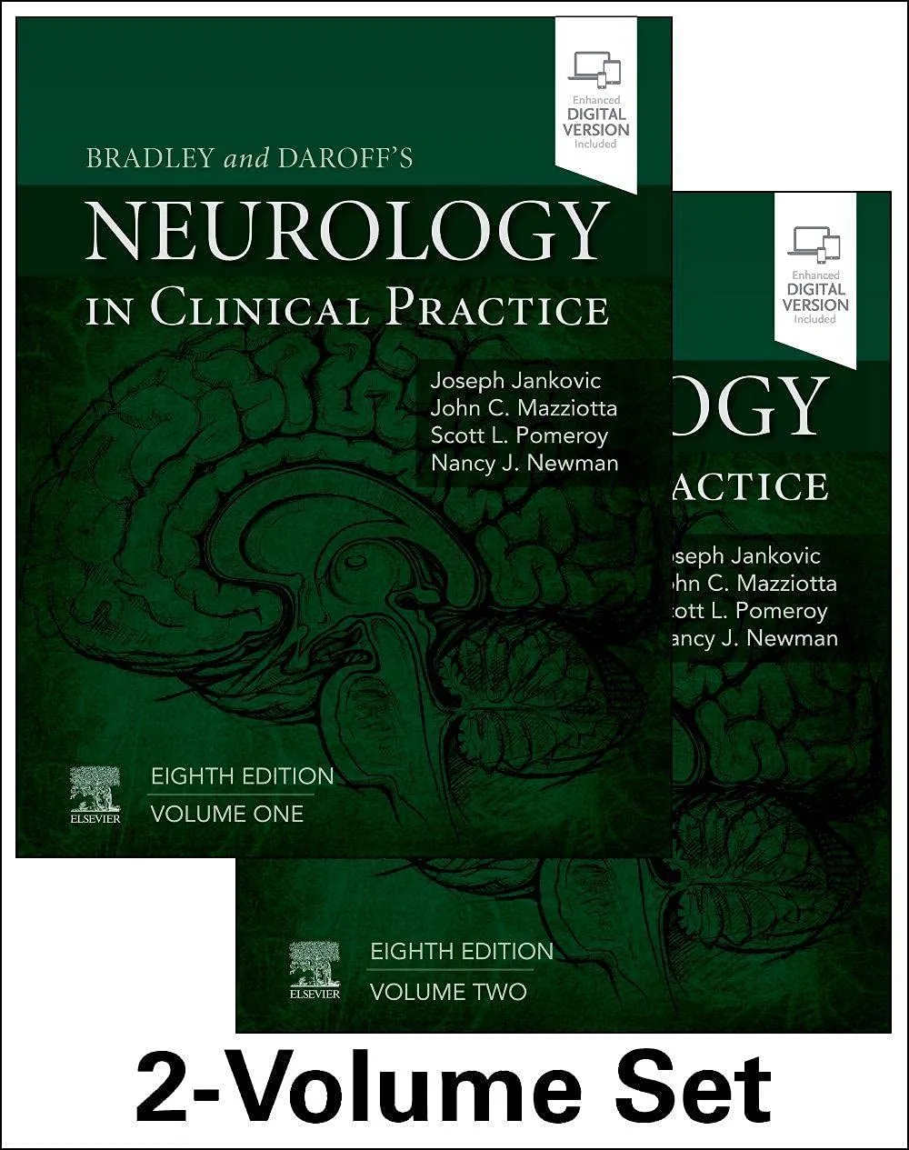 Bradley and Daroff's Neurology in Clinical Practice | 8th Edition | 2 Volume Set | Hardcover