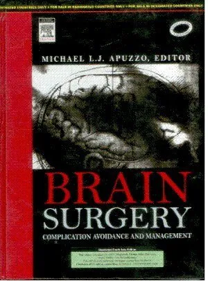 Brain Surgery Complication Avoidance and Management | 2 Volume Set | Hardcover