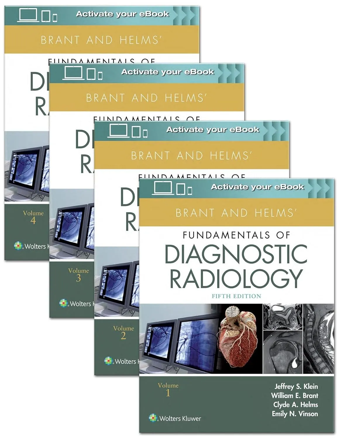 Brant and Helms Fundamentals of Diagnostic Radiology | 5th Edition | 4 Volume Set | Paperback
