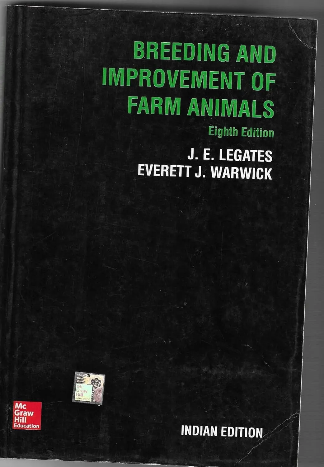 Breeding and Improvement of Farm Animals | 8th Edition | Paperback