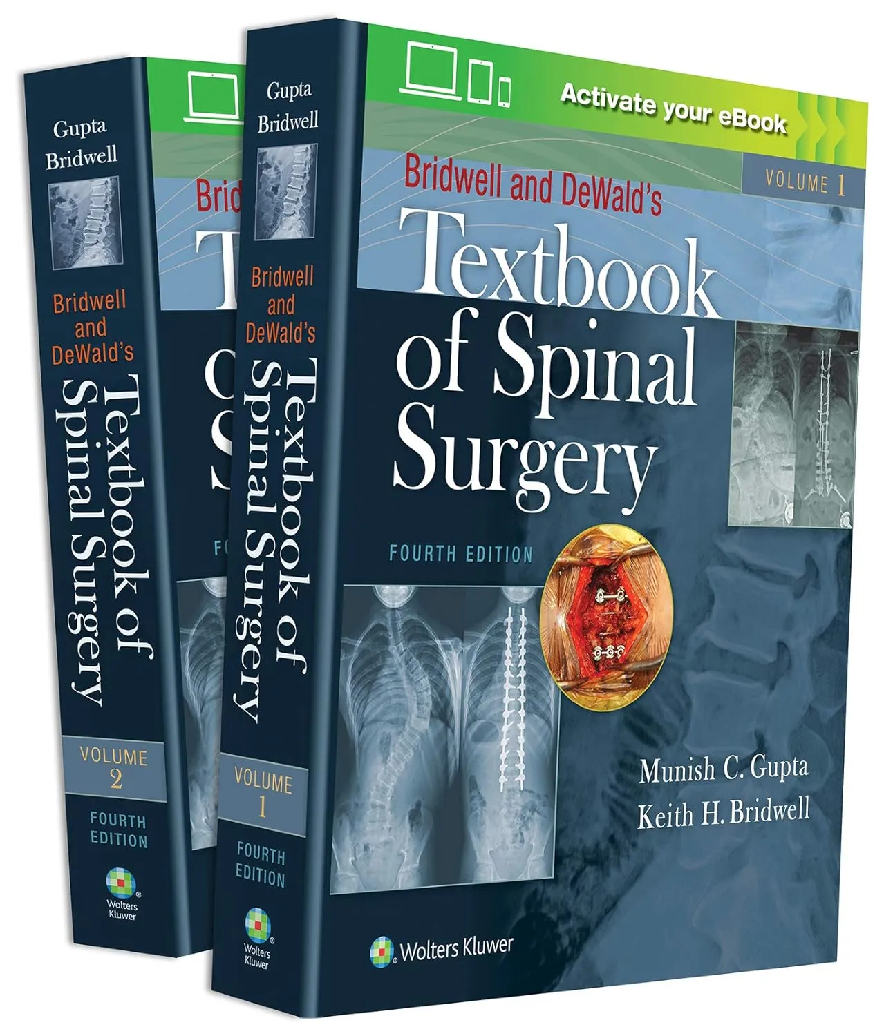 Bridwell and DeWald's Textbook of Spinal Surgery | 4th Edition | 2 Volume Set | Hardcover