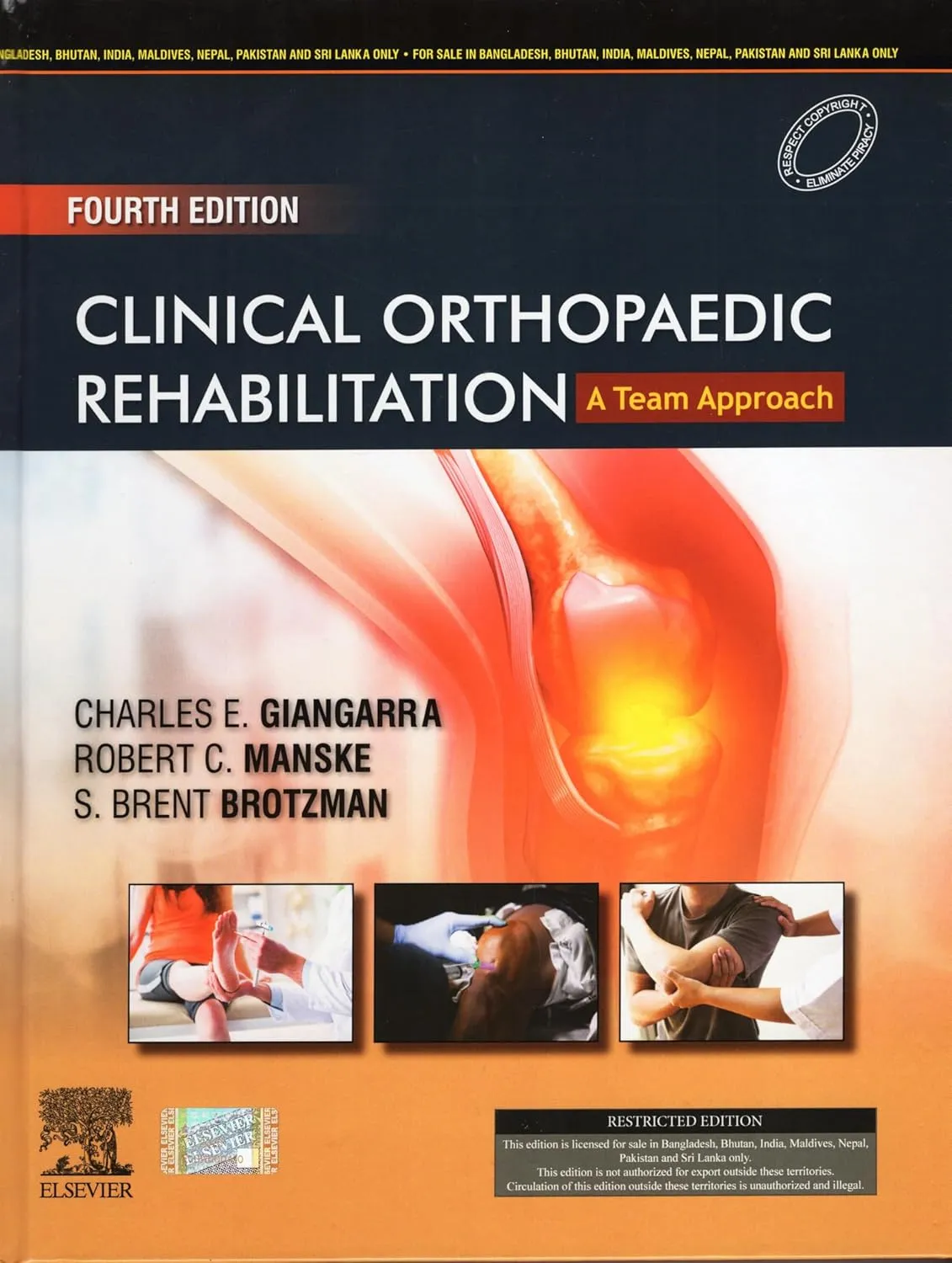 Brotzman Clinical Orthopaedic Rehabilitation A Team Approach 4th Editiond | Hardcover