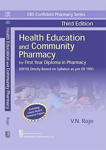 CBS Confident Pharmacy Series Health Education and Community Pharmacy | Third Edition | Paperback