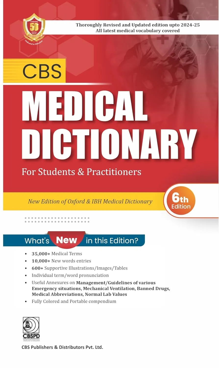 Cbs Medical Dictionary For Students And Practitioners | 6th Edition (Fc 2024)