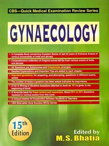 CBS Quick Medical Examination Review Series Gynaecology | 15th Edition | Paperback