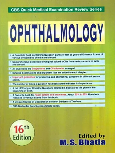 CBS Quick Medical Examination Review Series Ophthalmology | 16th Edition | Paperback