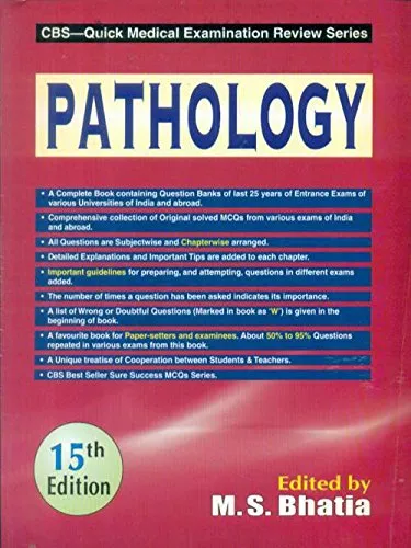 CBS Quick Medical Examination Review Series Pathology | 15th Edition | Paperback