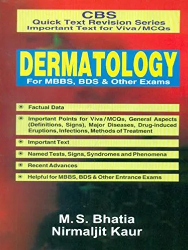 CBS Quick Text Revision Series Important Text for Viva / MCQs Dermatology for MBBS | BDS and Other Exams | Paperback