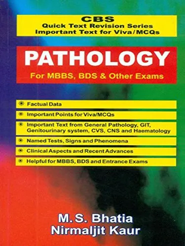 CBS Quick Text Revision Series Important Text for Viva / MCQs Pathology for MBBS | BDS and Other Exams | Paperback