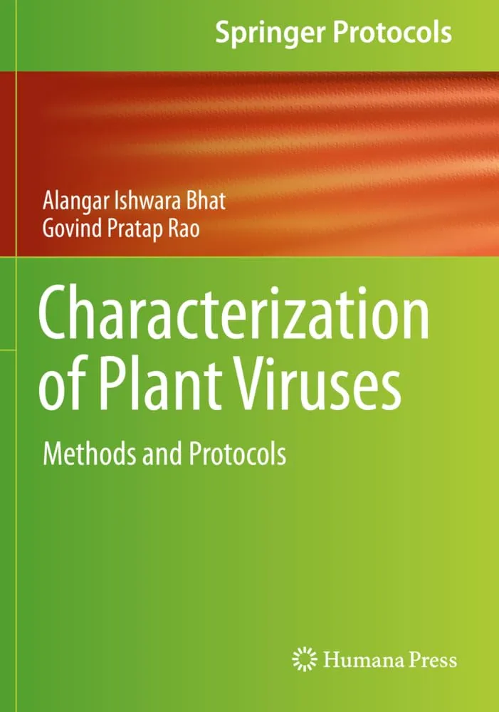 Characterization Of Plant Viruses Methods And Protocols | Paperback