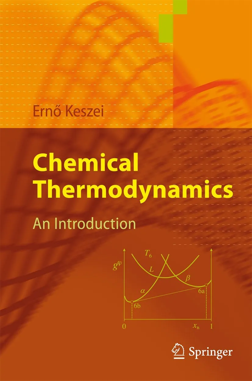 Chemical Thermodynamics An Introduction | Paperback