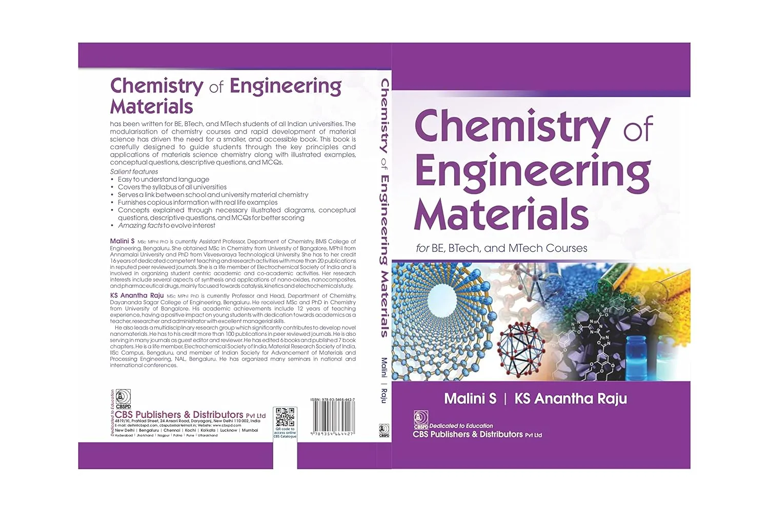 Chemistry of Engineering Materials For Be Btech And Mtech Courses | Paperback