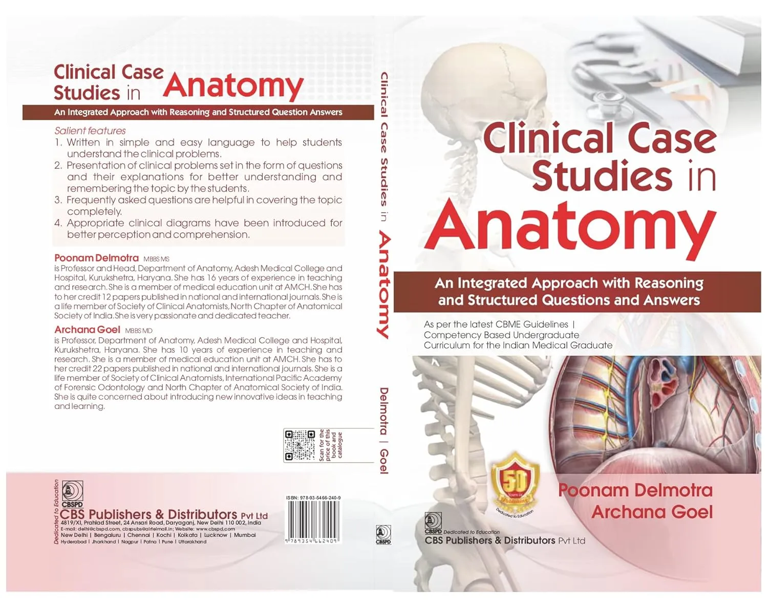 Clinical Case Studies In Anatomy | Paperback