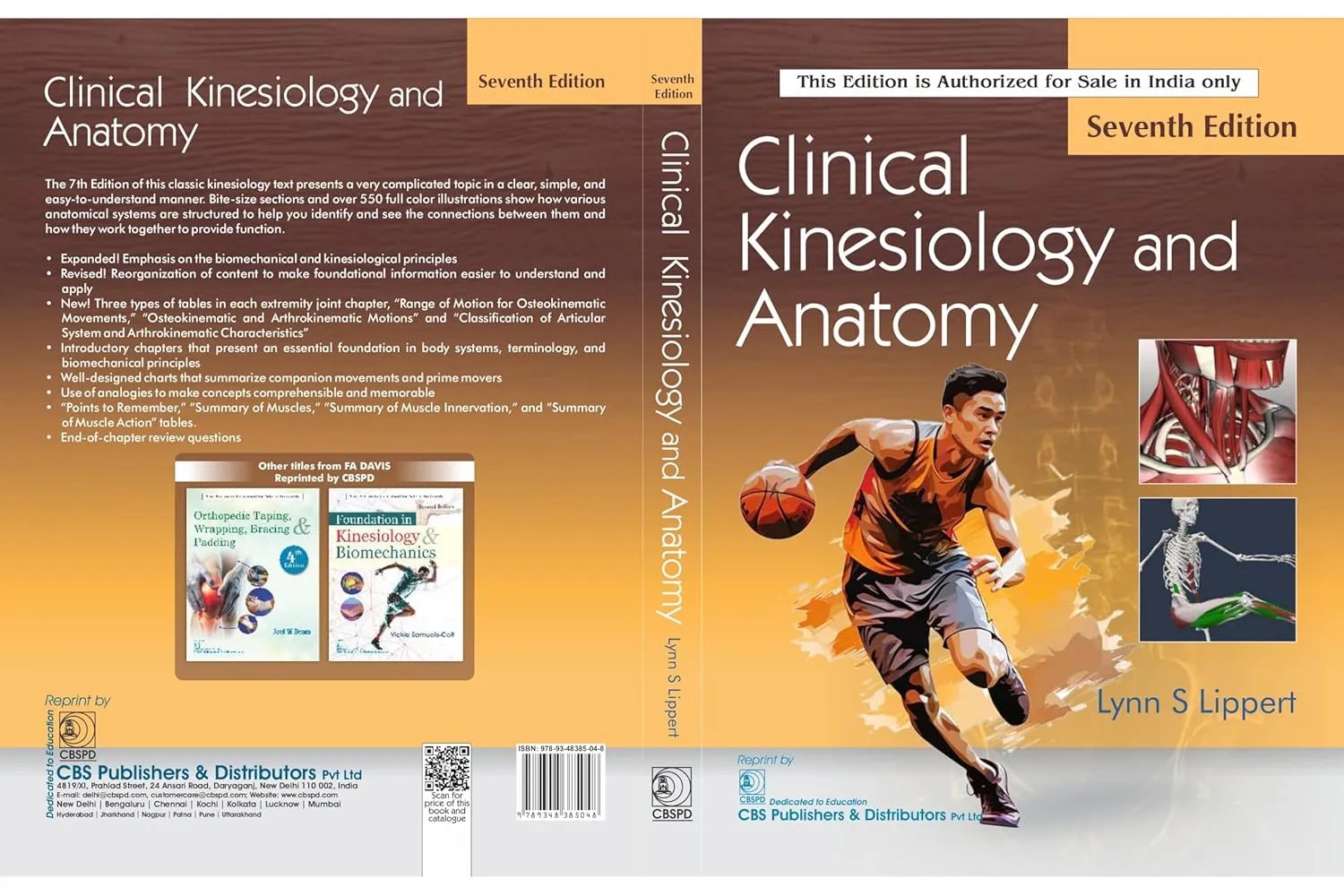 Clinical Kinesiology And Anatomy | 7th Edition | Paperback