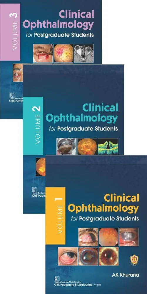 Clinical Ophthamology For Postgraduate Students 3 Vol Set | Hardcover