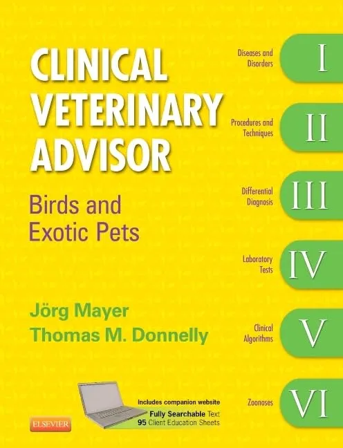 Clinical Veterinary Advisor Birds And Exotic Pets | Hardcover