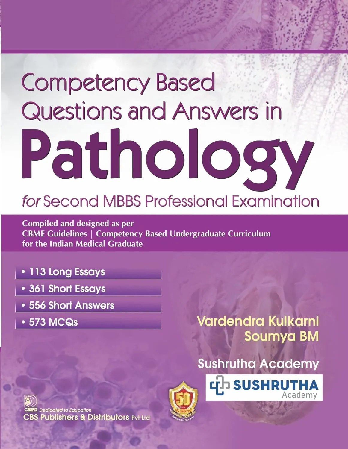 Competency Based Questions And Answers In Pathology For Second Mbbs Professional Examination | Paperback