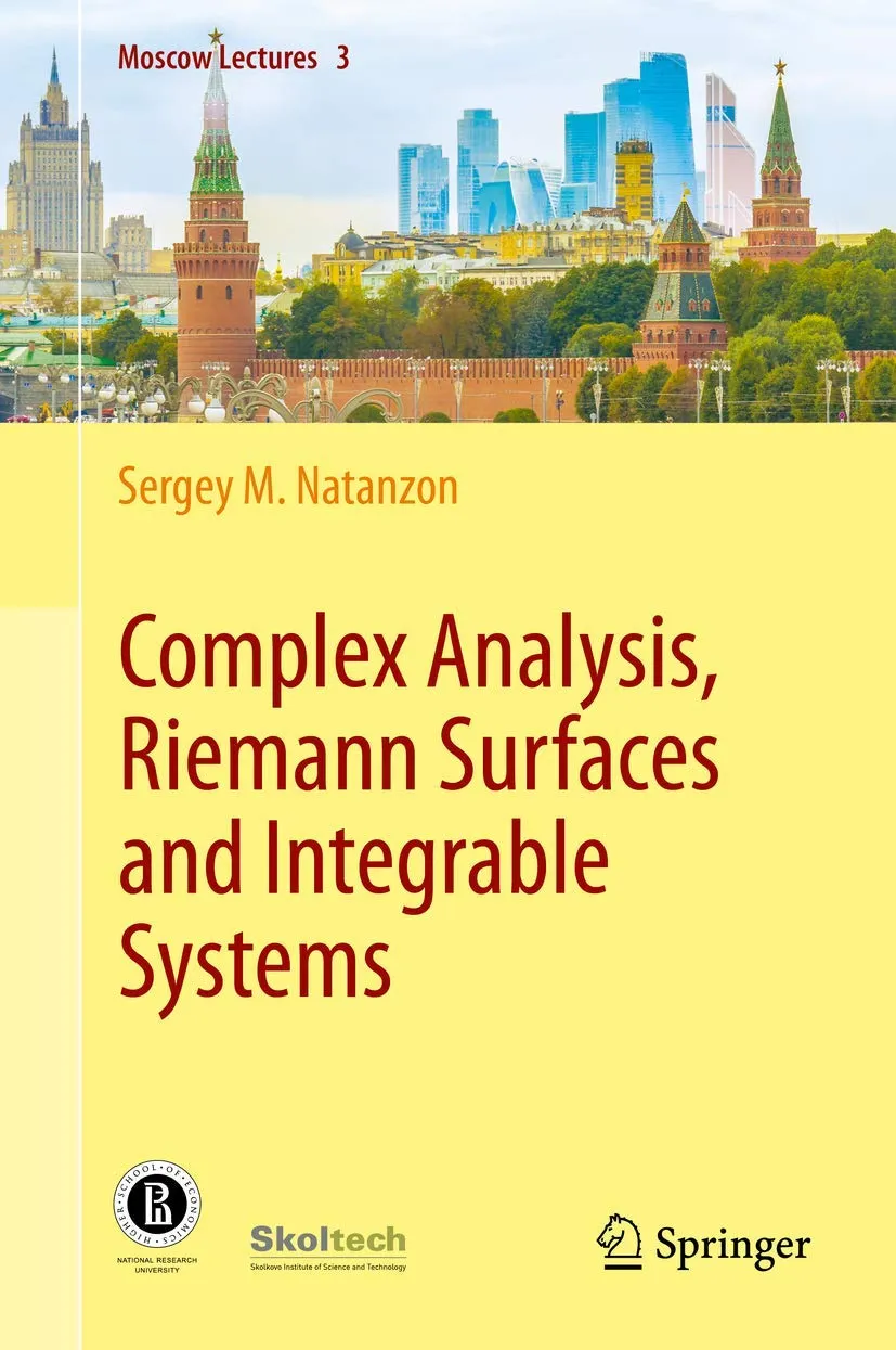 Complex Analysis Riemann Surfaces And Integrable Systems | Hardcover