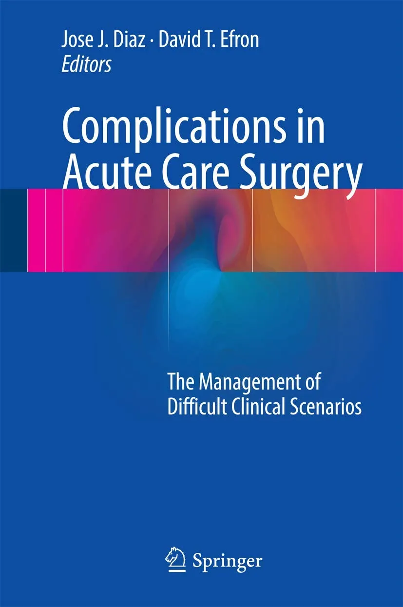 Complications in Acute Care Surgery | Hardcover