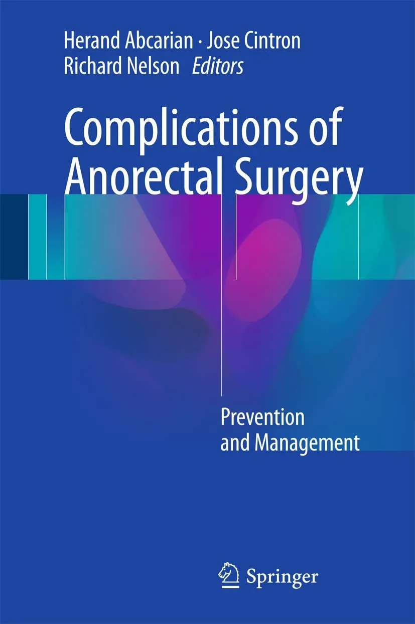 Complications of Anorectal Surgery | Hardcover