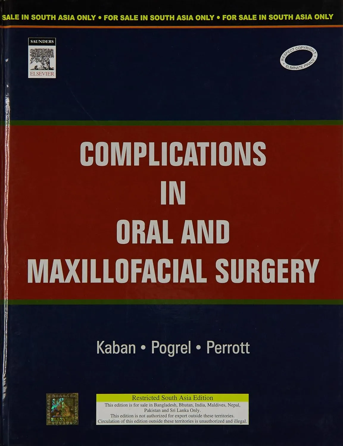 Complications in Oral and Maxillofacial Surgery | Hardcover