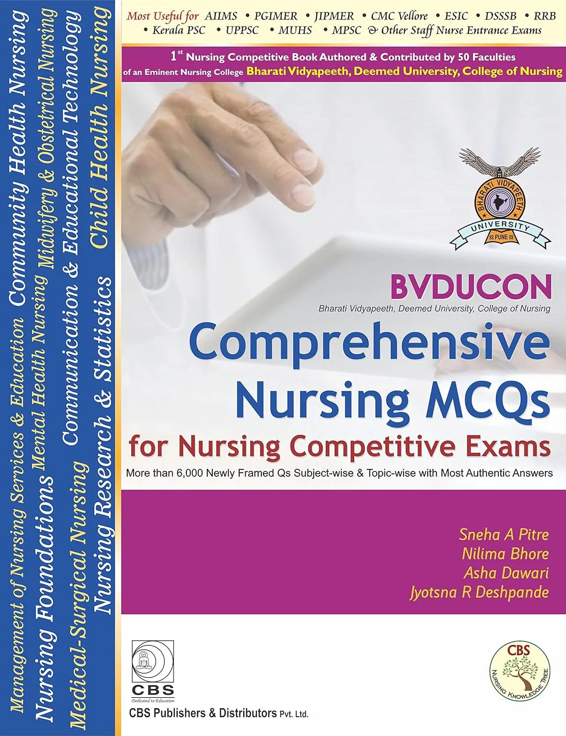 Comprehensive Nursing Mcqs For Nursing Competitive Exams | Paperback