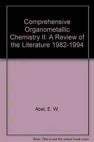 Comprehensive Organometallic Chemistry II | 14 Volume Set