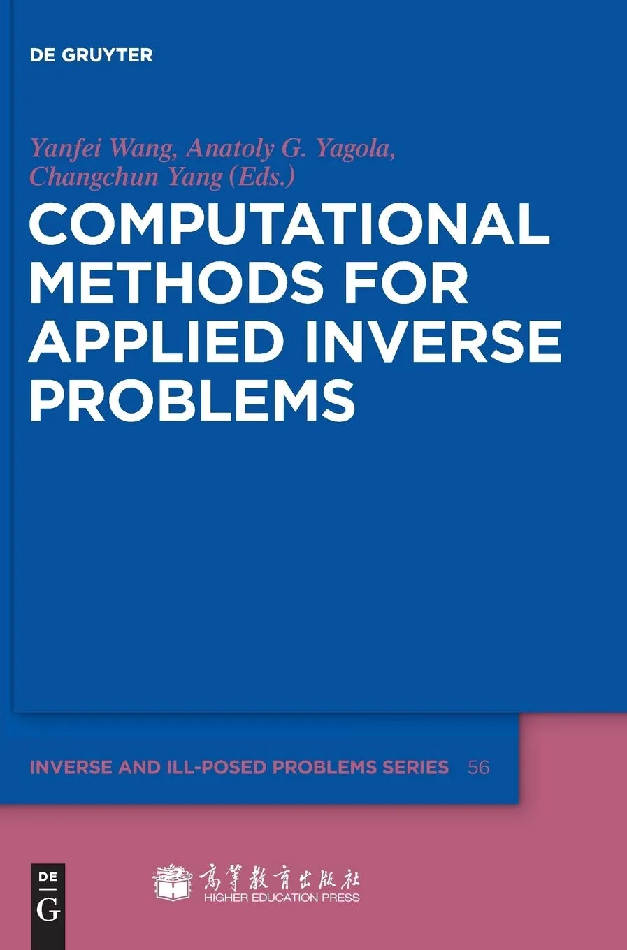 Computational Methods for Applied Inverse Problems | Hardcover