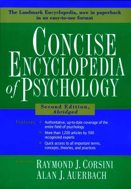 Concise Encyclopedia of Psychology | 2nd Edition
