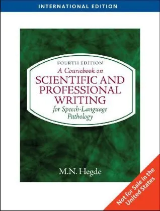 A Couresbook on Scientific and Professional Writing for Speech Language Pathology | 4th Edition | Paperback