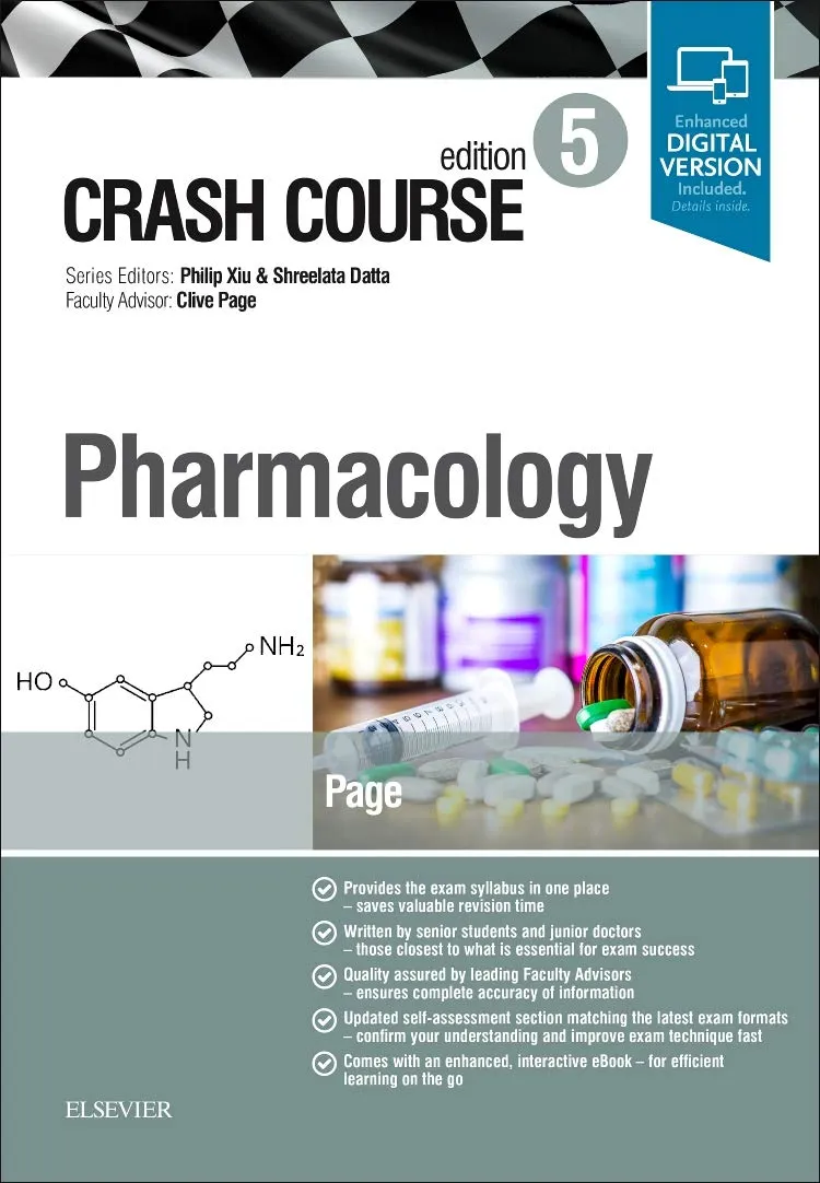 Crash Course Pharmacology | 5th Edition | Paperback