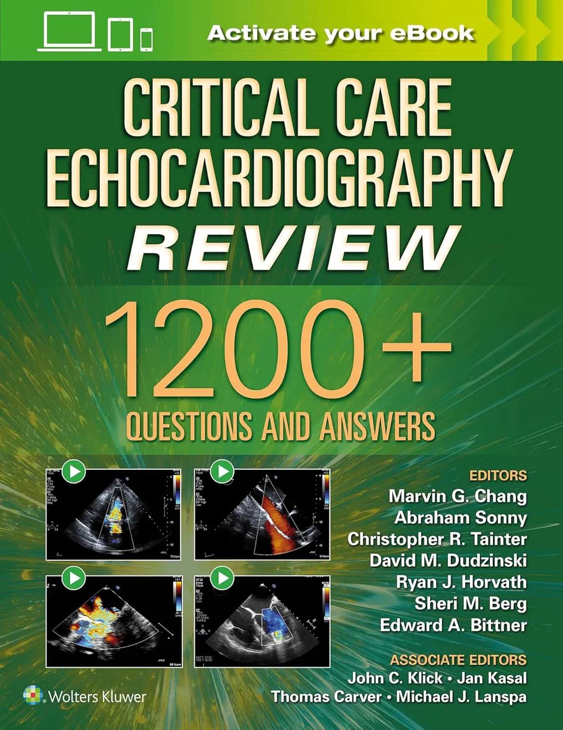 Critical Care Echocardiography Review 1200+ Questions and Answers With Access Code | Paperback