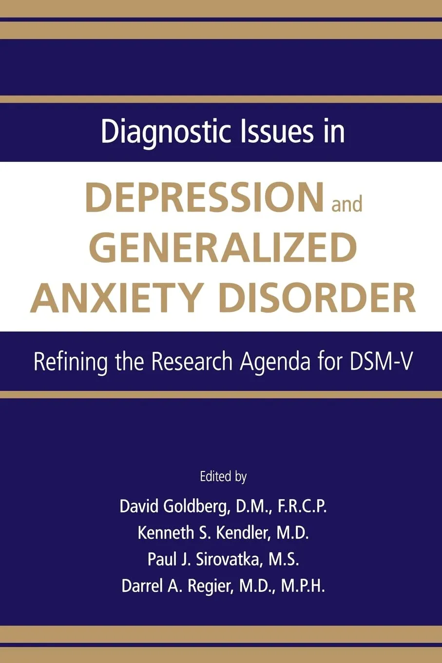 Daignostic Issues In Depression and Generalized | Paperback