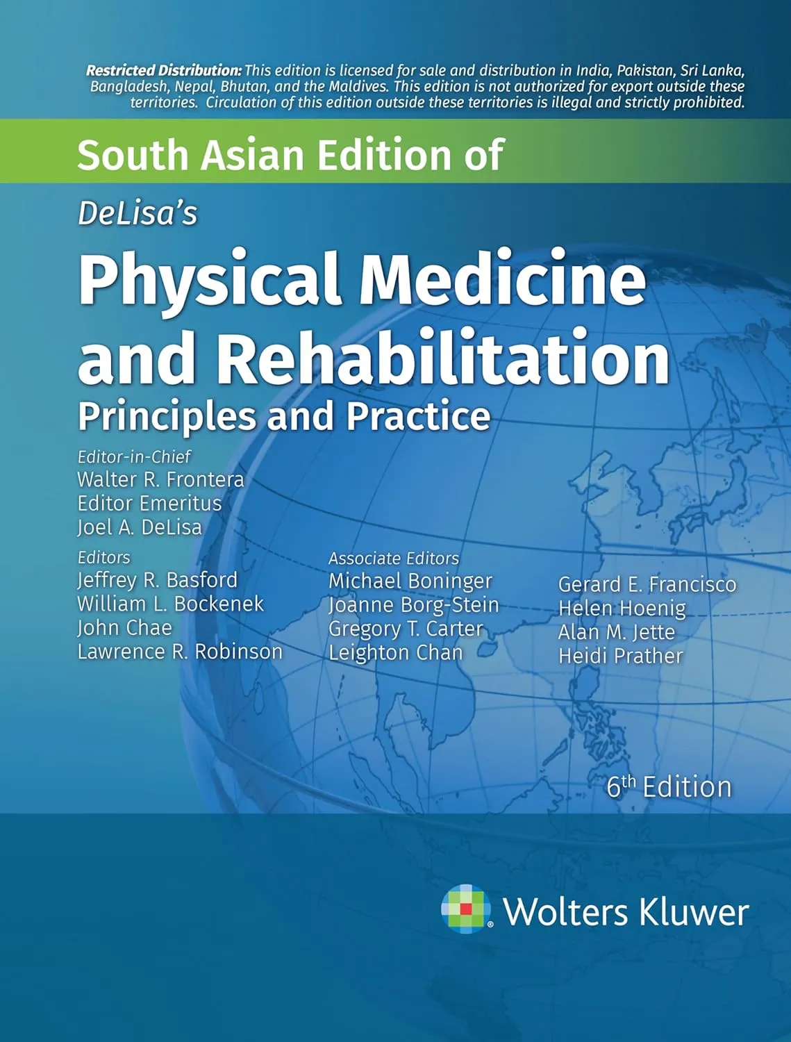 Delisas Physical Medicine And Rehabilitation Principles And Practice 6th Edition (Sae) | Hardcover